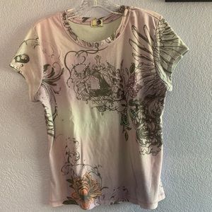 Rhinestone T-shirt